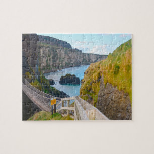 Carrick-A-Rede Rope Bridge Irland Puzzle