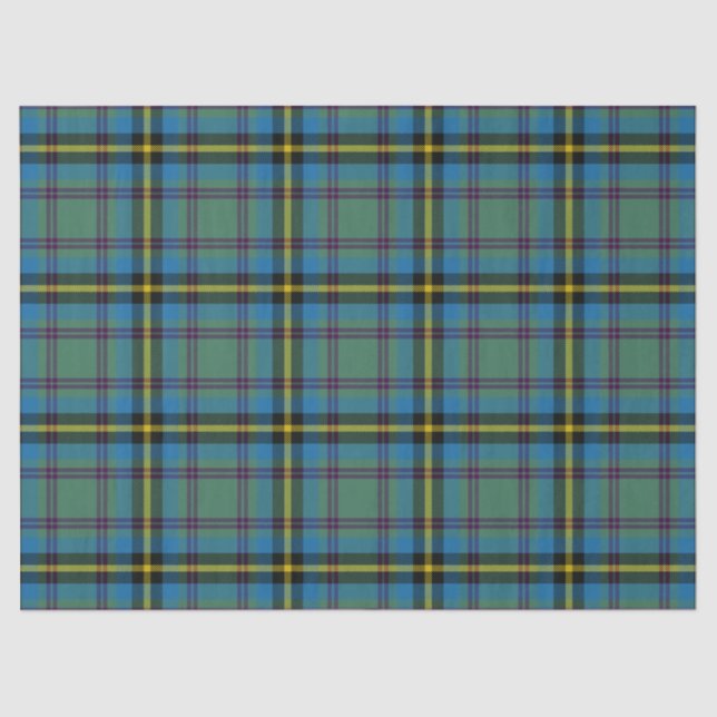 Carrick Hunting Clan Tartan Seidenpapier (Vorderseite)