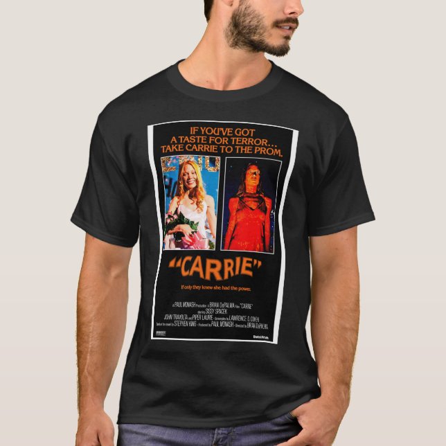Carrie (1976) Klassischer T - Shirt (Vorderseite)