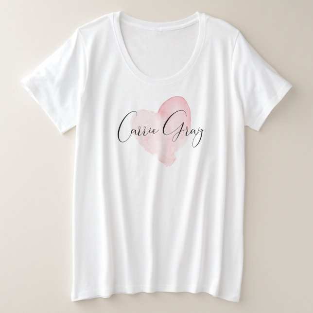 Carrie Gray Plus T-Shirt (Design vorne)