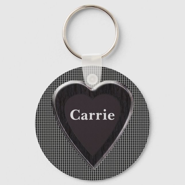Carrie Stole My Heart Keychain Schlüsselanhänger (Vorderseite)