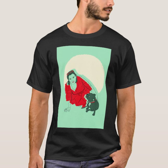Carrie und Gary Fisher T-Shirt (Vorderseite)