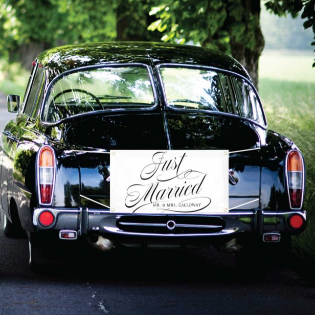 Carried Away Just Married Car Banner (Von Creator hochgeladen)