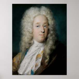 Carriera - Ein Gentleman in einem Gold Gemustert C Poster