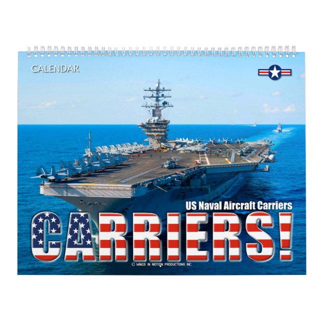 CARRIERS! - Luftfahrtunternehmen der US-Marine Kalender (Titelbild)
