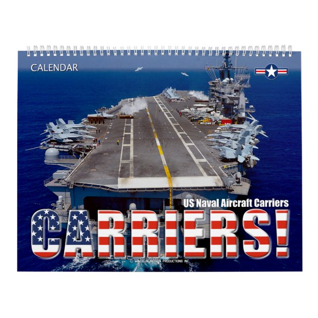 CARRIERS! - Luftfahrtunternehmen der US-Marine Kalender (Titelbild)