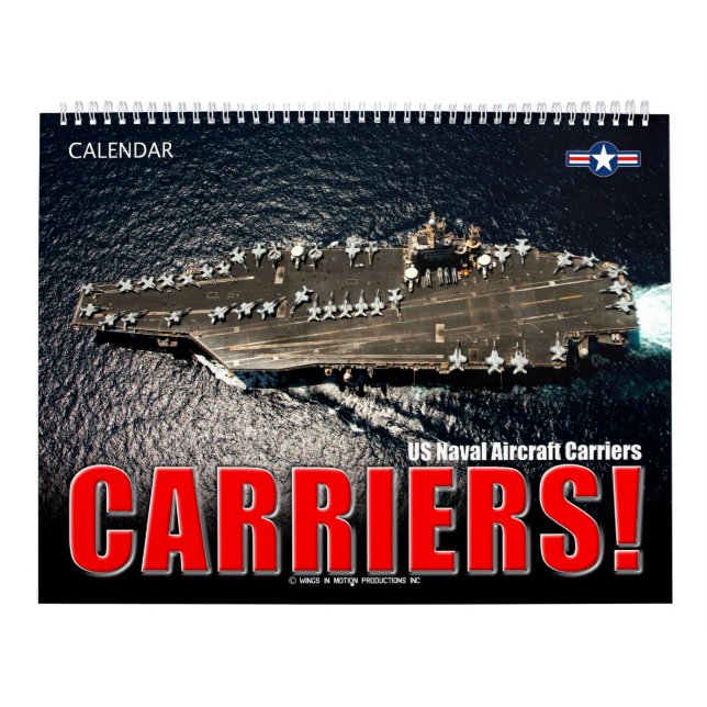 CARRIERS! - Luftfahrtunternehmen der US-Marine Kalender (Titelbild)