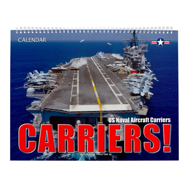 CARRIERS! - Luftfahrtunternehmen der US-Marine Kalender (Titelbild)