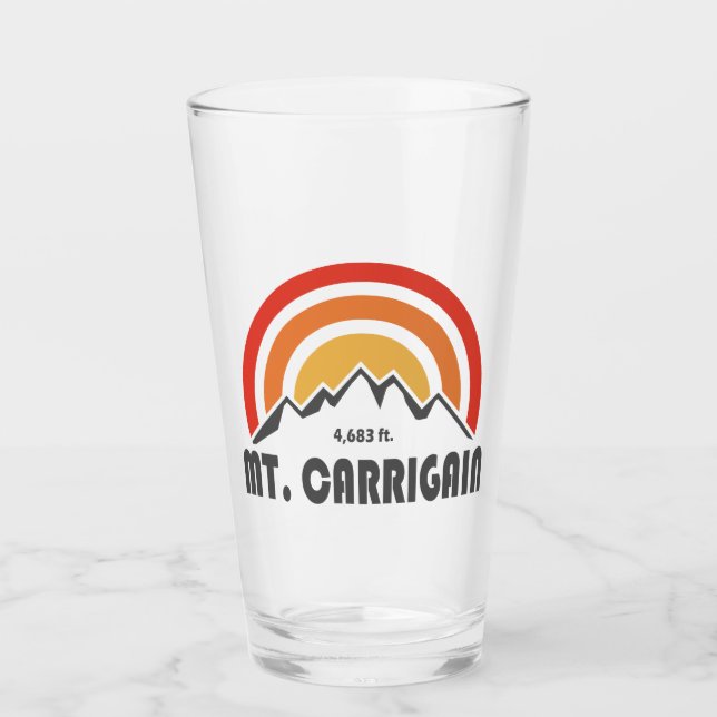 Carrigain New Hampshire Glas (Vorderseite)