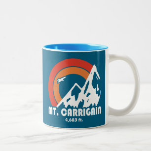 Carrigain New Hampshire Sun Eagle Zweifarbige Tasse