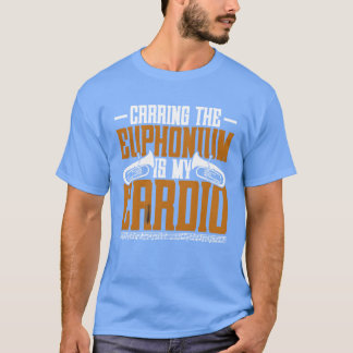 Carringhe Euphonium Ist Mein Cardio Retro T-Shirt