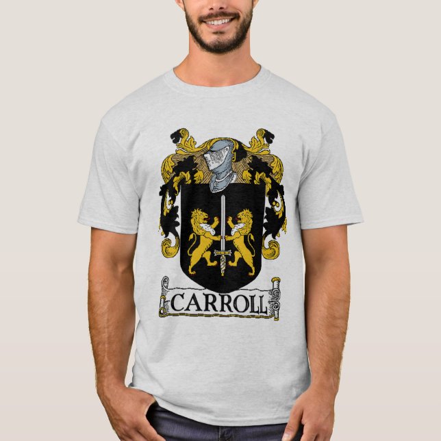 Carroll-Clan-Wappen T-Shirt (Vorderseite)
