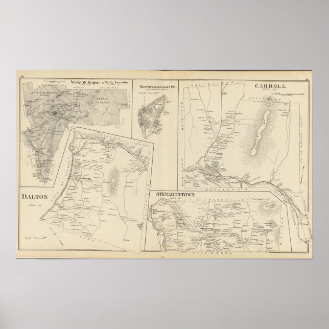 Carroll, Coos Co Poster (Vorne)