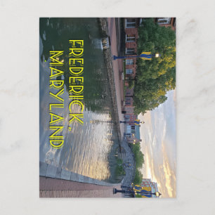 Carroll Creek Frederick Maryland #2 Postkarte