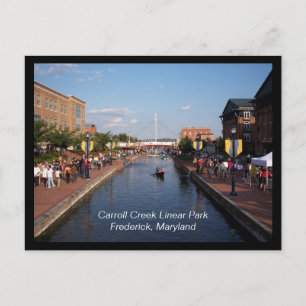 Carroll Creek Linear Park Postkarte