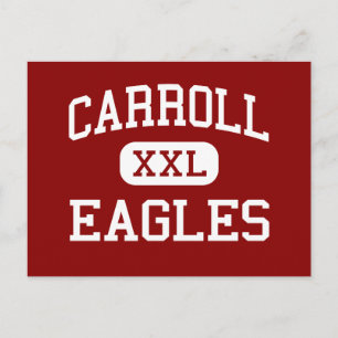 Carroll - Eagles - High School - Ozark Alabama Postkarte