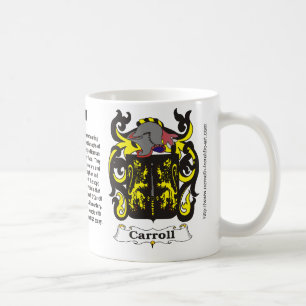 Carroll-Familien-Wappen Tasse