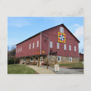 Carroll Landkreis Farm Museum - Geschenk-Shop Postkarte