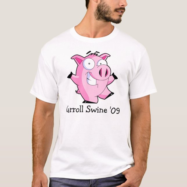 Carroll-Schweine '09 T-Shirt (Vorderseite)