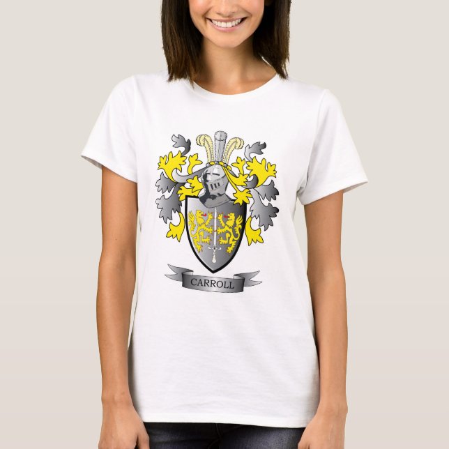 Carroll-Wappen T-Shirt (Vorderseite)