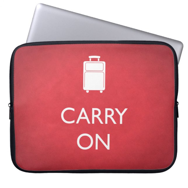 CARRON - Gepäck - Funny Red Laptop Sleeve (Vorderseite)