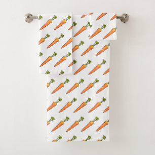 Carrot Badhandtuch Set
