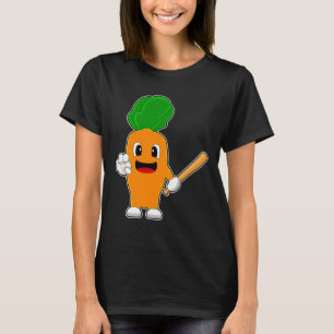 Carrot Baseball T-Shirt