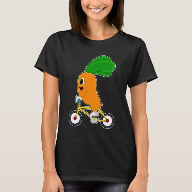 Carrot Bicycle T-Shirt (Vorderseite)