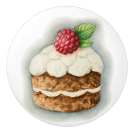 Carrot Cake Drawer Knob Keramikknauf