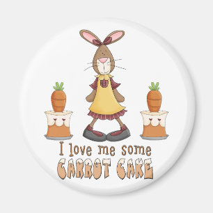 Carrot Cake Liebe Magnet