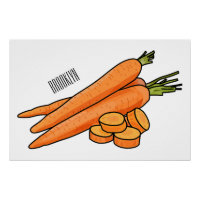 Carrot-Cartoon-Abbildung