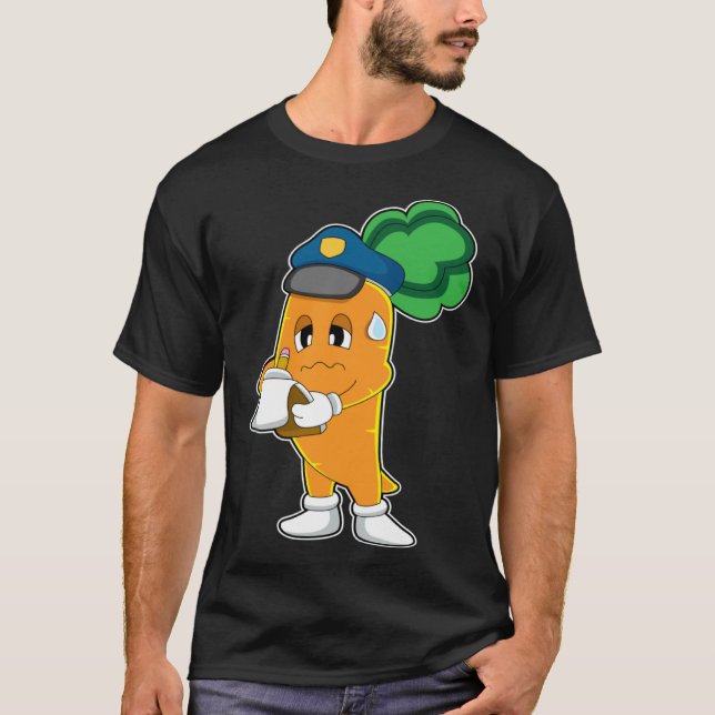 Carrot Cop Ticket Police T-Shirt (Vorderseite)