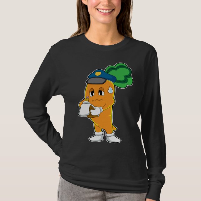 Carrot Cop Ticket Police T-Shirt (Vorderseite)