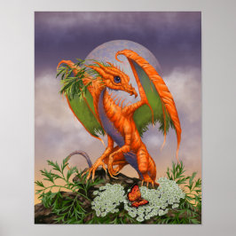 Carrot Dragon 11x14 (4x6 und höher) Poster