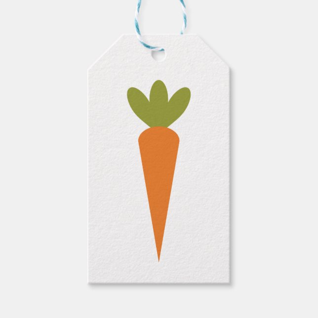 Carrot Geschenkanhänger (Vorderseite)