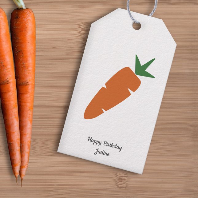 Carrot Geschenkanhänger (Carrot Gift Tag)