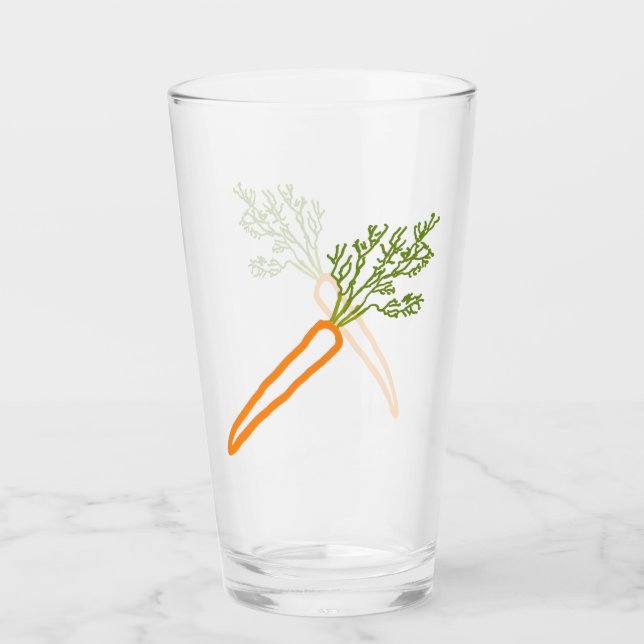 Carrot Glas (Vorderseite)