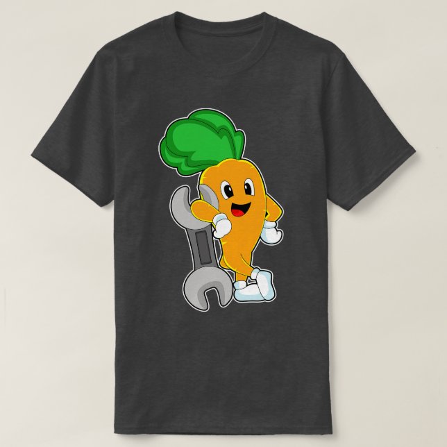 Carrot Handyman Wrench T-Shirt (Design vorne)