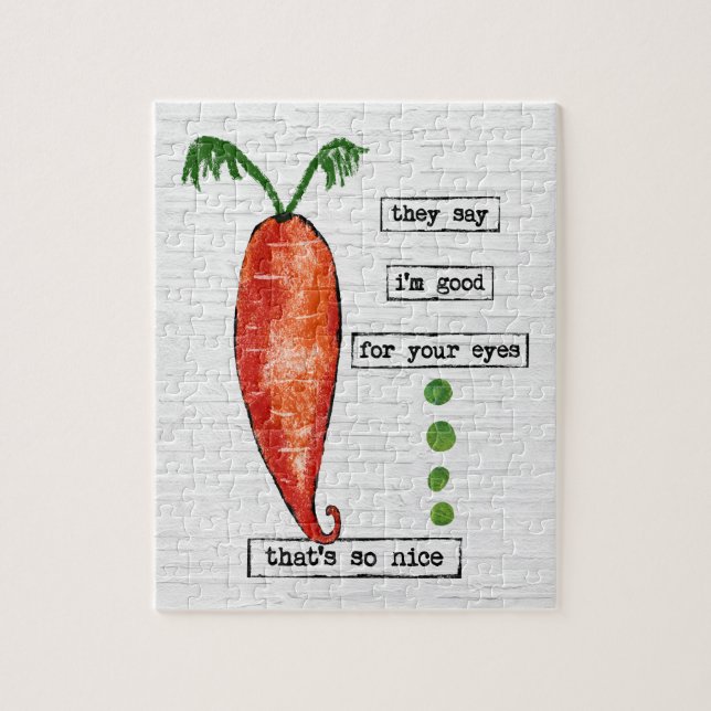 Carrot Jigsaw Puzzle - Schönes Gemüse (Vertikal)