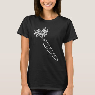 CARROT LINE Gemüse gesunde Lebensmittel Jummy Vega T-Shirt