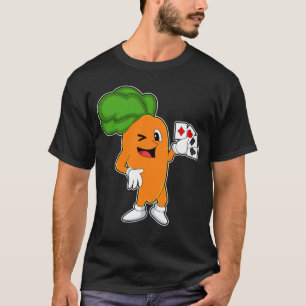 Carrot Poker Poker Card Spiel T-Shirt