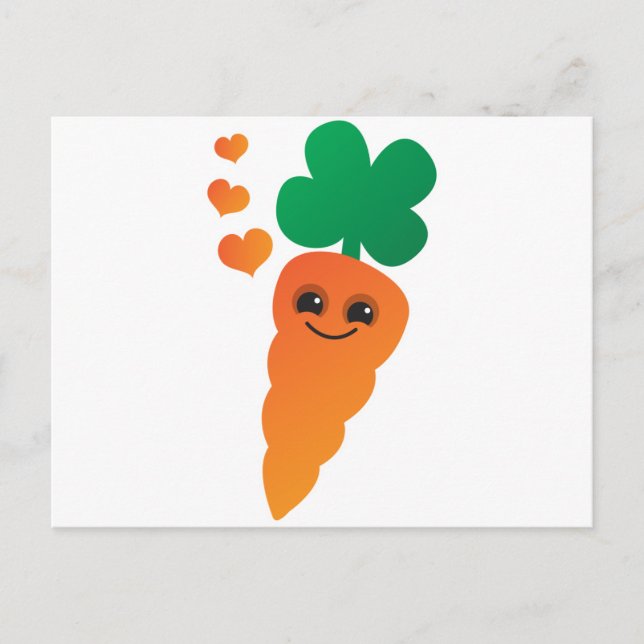 Carrot Postkarte (Vorderseite)