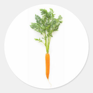 Carrot Runder Aufkleber