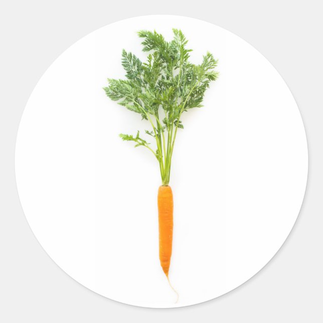Carrot Runder Aufkleber (Vorderseite)