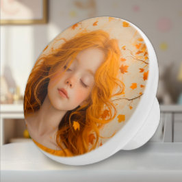 Carrot Top Kid Orange Accent Keramikknauf