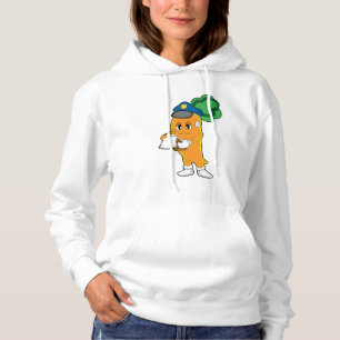 Carrot Traffic Warden Parkticket Hoodie