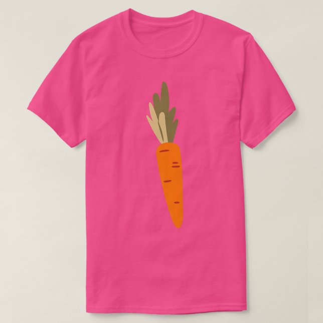 Carrot Veggie Vegetarier T-Shirt (Design vorne)