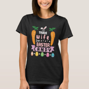 Carrots Bunny Face wird Ehefrau für Osterkuchen ta T-Shirt