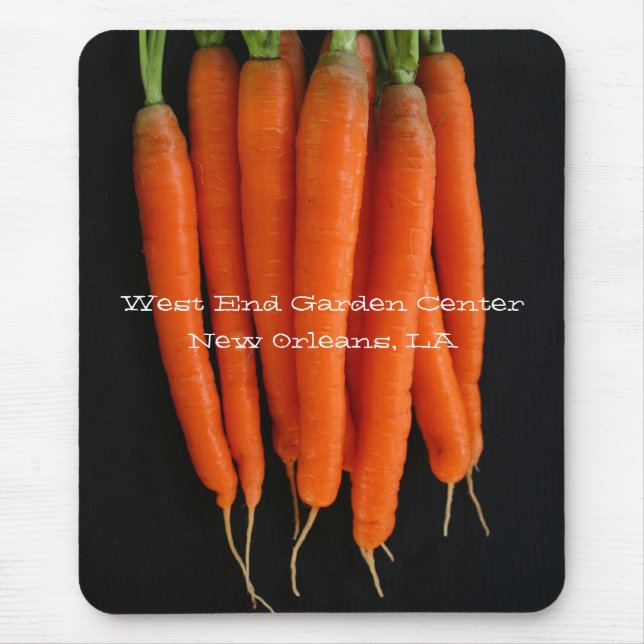 Carrots Frisch aus dem Garten Mousepad (Vorne)