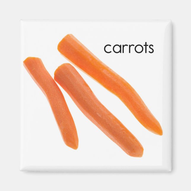 Carrots Kühlschrank Magnet (Vorne)